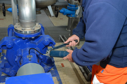 Réservoir de Ladoux - Graissage des pompes