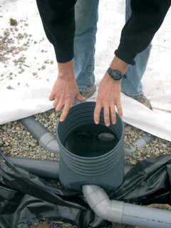 Contrôle d'une installation d'assainissement autonome